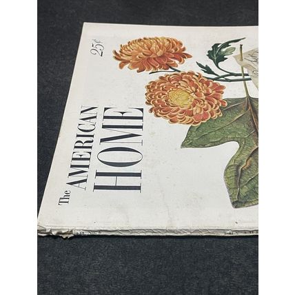 The AMERICAN HOME Magazine NOVEMBER 1949 Design Decorating Kitchens Gardens Food