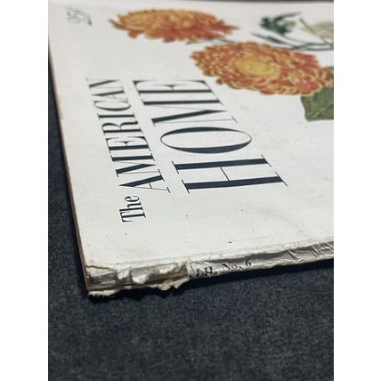 The AMERICAN HOME Magazine NOVEMBER 1949 Design Decorating Kitchens Gardens Food