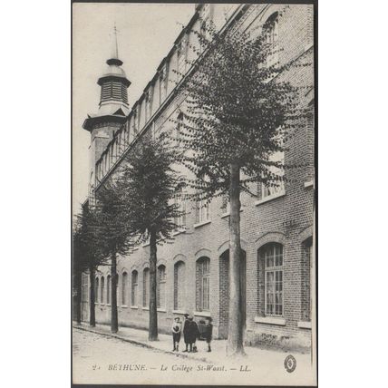 Le Collège Saint-Waast, Béthune, c.1905-10 - Lévy CPA LL25