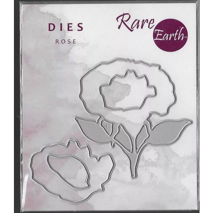 Rare Earth Dies. Rose Die Set. Die Cutting Cardmaking Scrapbooking Crafts