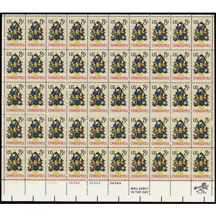 1508a, MNH 8¢ - 8 Imperforate Between Errors In Complete Sheet * Stuart Katz