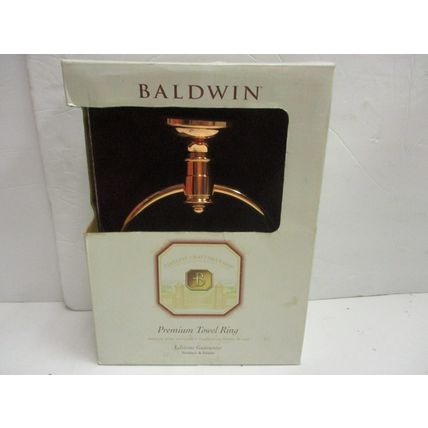 Baldwin Napoli Towel Ring Polished Brass/Copper 3404-051