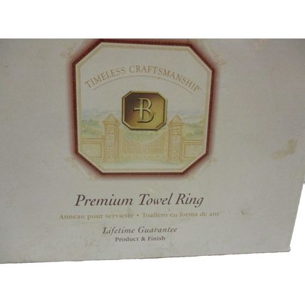 Baldwin Napoli Towel Ring Polished Brass/Copper 3404-051