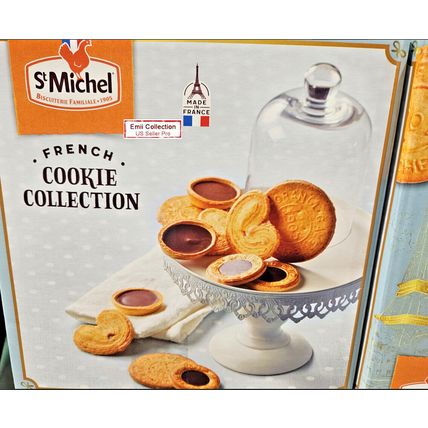 St Michel French Cookie Collection 17.9oz 508.3g (2 Tins)
