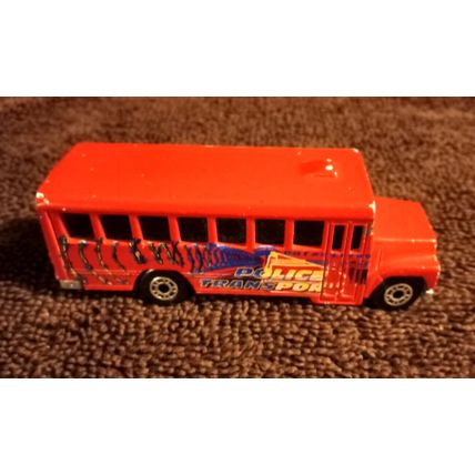 Old Vintage Original Mattel Matchbox Die Cast School Bus 1:95 Scale 1985