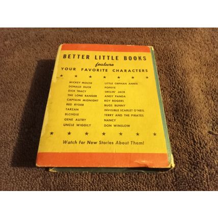 Big Little Book Don Wilson & The Giant Girl Spy By Frank Martinek 6.5 Fine+ 1946