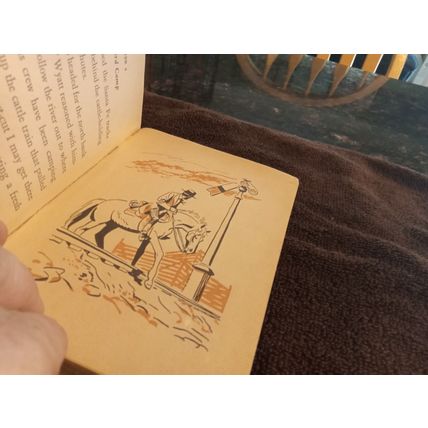 Big Little Book Hugh O'Brian TV'S Wyatt Earp # 1644 By Davis Lott Tv Series 1958