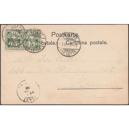 Souvenir de Genève, 1900 - CPA