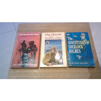 Sherlock Holmes - 3 X Paperback Books (VINTAGE Editions)