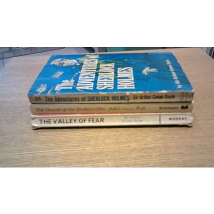 Sherlock Holmes - 3 X Paperback Books (VINTAGE Editions)