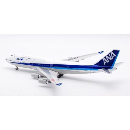 B747-481 ALL NIPPON AIRWAYS (ANA) REG: JA8097 W/STAND - WB MODELS WB2015 1/200