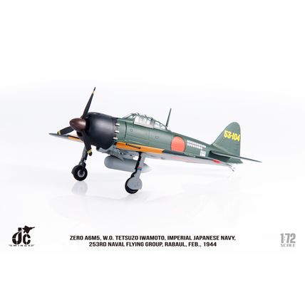ZERO A6M5 W.O. TETSUZO IWAMOTO, IMPERIAL - JC WINGS JCW72ZERO001 1/72