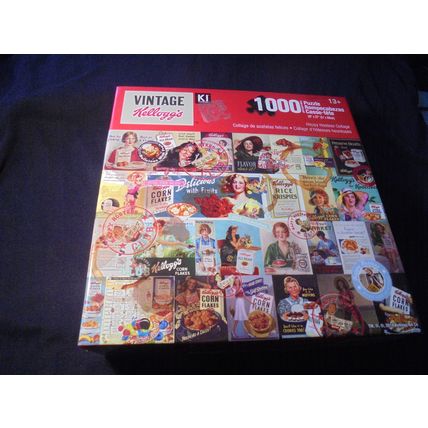 KELLOGG'S CEREAL Giant 1500 Piece PUZZLE!! 2019!! $30.00 Shipped!!