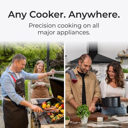 MEATER Plus: Smart Bluetooth Wireless Meat Thermometer Digital | BBQ, Grill, Ove