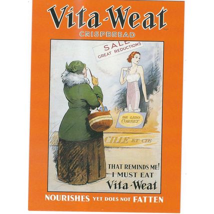ADVERTISING OPIE PUBLISHED VITAWHEAT CRISPBREAD UK POST FREE