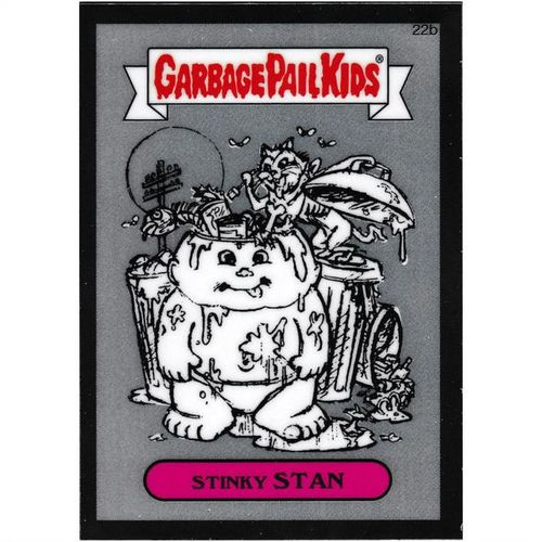 2013 GPK Chrome Pencil Art - #22b - Stinky Stan