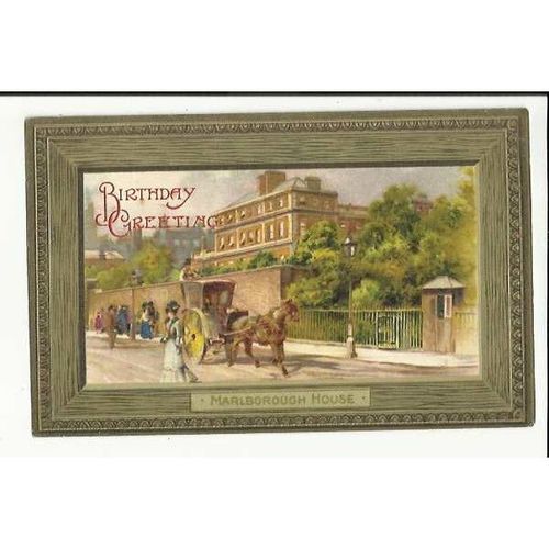 LONDON Marlborough House Art Postcard by Wildt & Kray (1018)