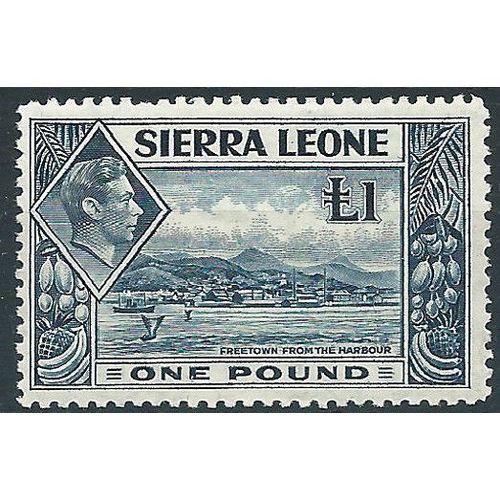 Sierra Leone 1938 SG200 £1 Deep Blue Unmounted Mint ....