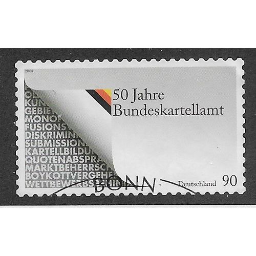 GER 2008 €0.90(S/A) 'MONOPOLIES COMMISSION' FINE USED (EBID60-331)