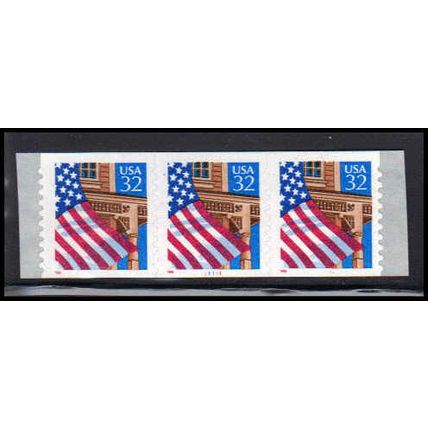 2915A 32c U.S. Flag Over Porch Fine MNH PNC 11111/3 10x10 PA3617