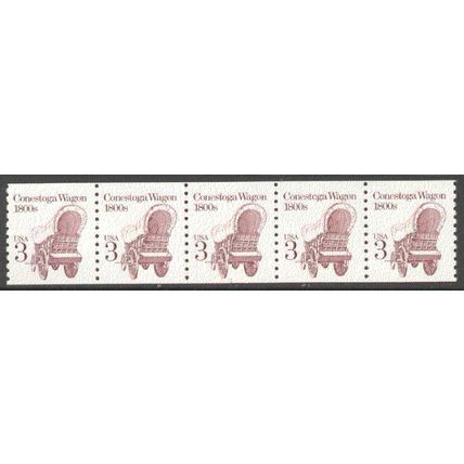 2252av 3c Conestoga Wagon Fine MNH SG PNC 3/5 R0814