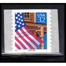 2915A 32c U.S. Flag Over Porch Fine MNH CNS 55555A P/UL PA2651