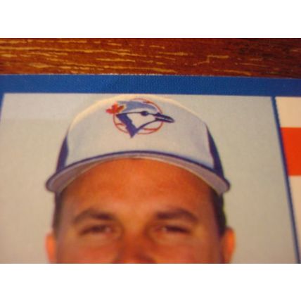 1990 Score, Error Card, DAVID WELLS, Reverse Negative Picture on Back
