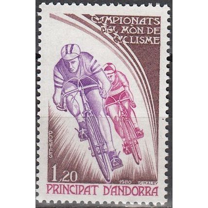 Andorre Français 1980 Michel 309 Neuf ** Cote (2008) 1.20 € Championnat du monde