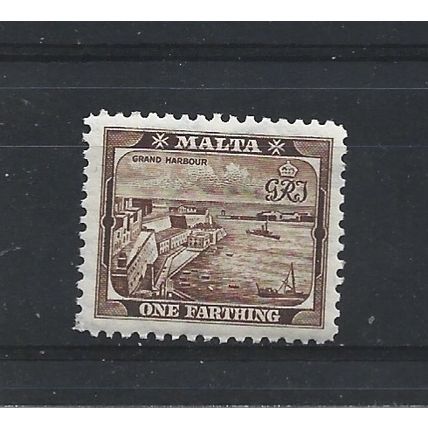 Malta.SG217 1/4d Grand Harbour,Valletta.Mounted Mint.Apr25b
