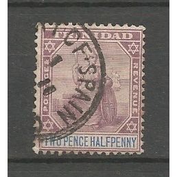 Trinidad 1896 Queen Victoria 2½d, used. SG117