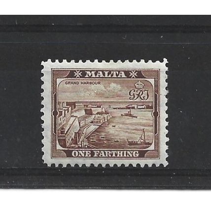 Malta.SG217 1/4d Grand Harbour,Valletta.Mounted Mint.Apr25l