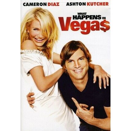 What Happens in Vegas Comedy Chic Flick 2008 Cameron Diaz Ashton Kutcher New DVD