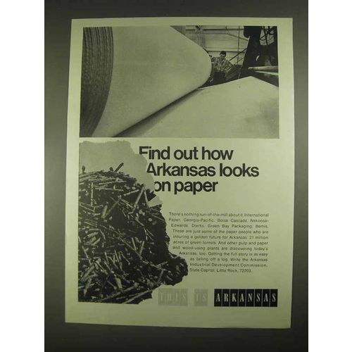 1967 Arkansas Industrial Development Commission Ad