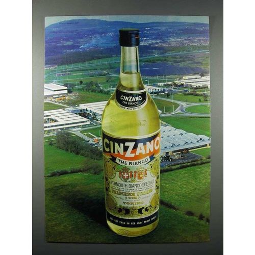 1977 Cinzano Bianco Vermouth Ad