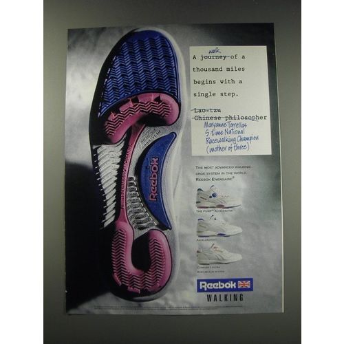 1991 Reebok Shoe Ad - The Pump Accelerator, Accelerator I and Comfort I Ultra