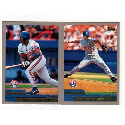 2000 Topps Montreal Expos team set with traded - 18 cards- Factory Set Fresh!