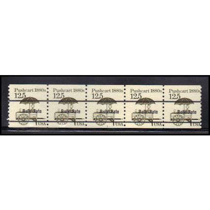 2133a 12.5c Pushcart Fine MNH Dry Gum PNC 1/5 X2273