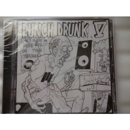 Various Artists-Punch Drunk V, CD, US, New sealed, The Stitches, Antiseen, Etc..