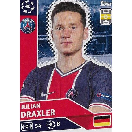 Topps UEFA Champions League 2020/21 Stickers: PSG14 - Draxler