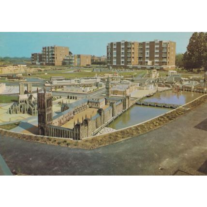 Big Ben Clock London Houses Of Parliament Miniature Model Tucktonia Postcard