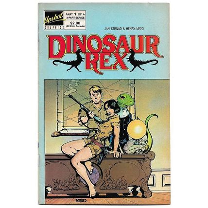 Dinosaur Rex #1 (1987) *Upshot Graphics / Copper Age / Jan Strnad / Henry Mayo*