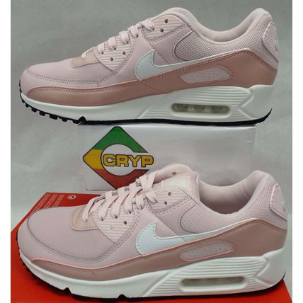 New Womens 10 Nike Air Max 90 Barely Rose Pink Summit White Shoes DH8010-600
