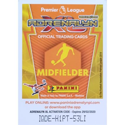 Panini ADRENALYN XL Premier League 2019/20 19/20 PHIL FODEN Manchester City #192
