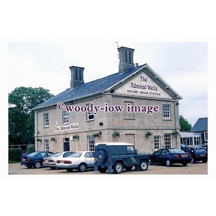 pu1211 - The Admiral Wells Pub ,Holme nr Stilton ,Cambridgeshire ,print 6x4