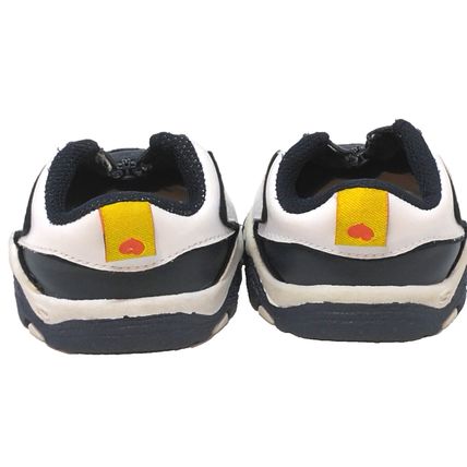 Build A Bear Workshop Skechers Tennis Shoes White And Navy Zipper Leather