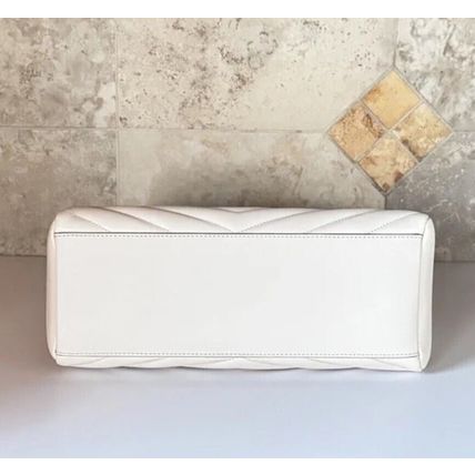 MICHAEL KORS WHITNEY MEDIUM QUILTED Tote bag OPTIC WHITE 35R4GWHT6U