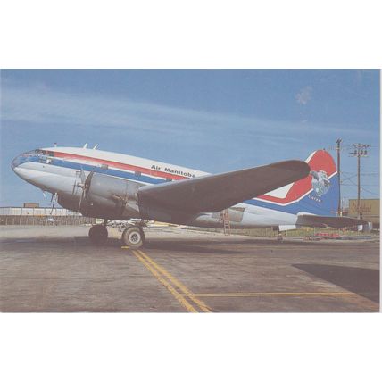Air Manitoba Curtiss C 46A 45 CU Civil Aircraft (QA195)