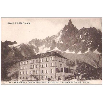 74 - Chamonix - hôtel du Montenvers