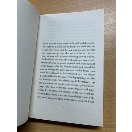2009 CORMAC McCARTHY "THE ROAD" FICTION PAPERBACK BOOK (P3)
