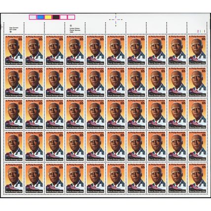 A Philip Randolph Black Heritage Sheet of Fifty 25 Cent Stamps Scott 2402